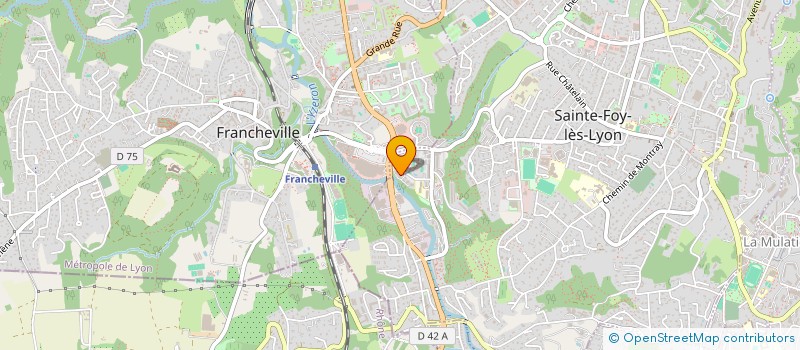 localisation de l'entreprise MADAME ISABELLE GALASSI  SAINTE-FOY-LES-LYON