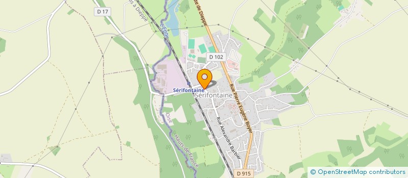 localisation de l'entreprise MADAME ISABELLE GALLAIS  SERIFONTAINE