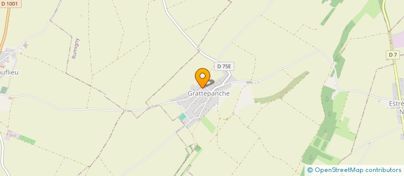 localisation de l'entreprise MADAME ISABELLE GAMBIER  GRATTEPANCHE