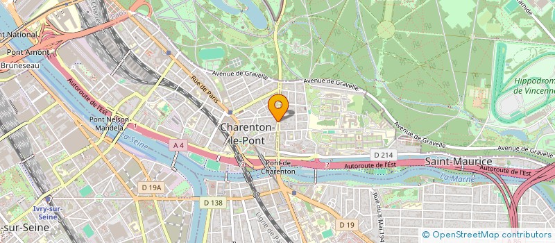 localisation de l'entreprise MADAME ISABELLE GAMP  CHARENTON LE PONT