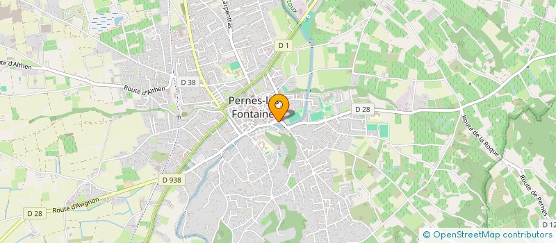 localisation de l'entreprise MADAME ISABELLE GANDAR  PERNES-LES-FONTAINES