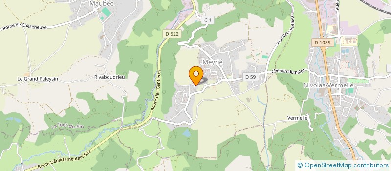 localisation de l'entreprise MADAME ISABELLE GANDIT  SUCCIEU