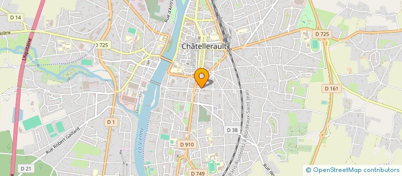 localisation de l'entreprise MADAME ISABELLE GAPAILLARD à CHATELLERAULT