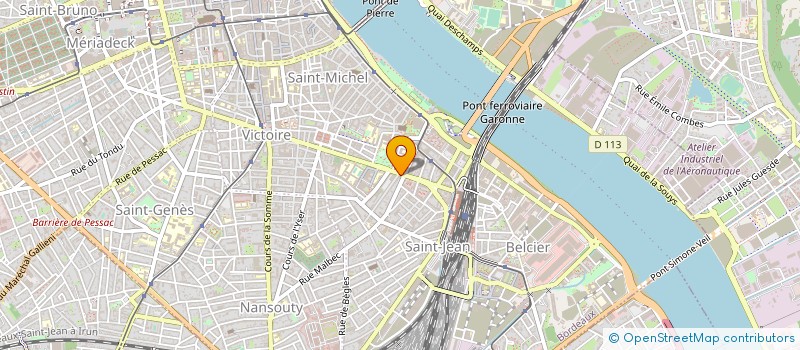 localisation de l'entreprise MADAME ISABELLE GARCIA à BORDEAUX