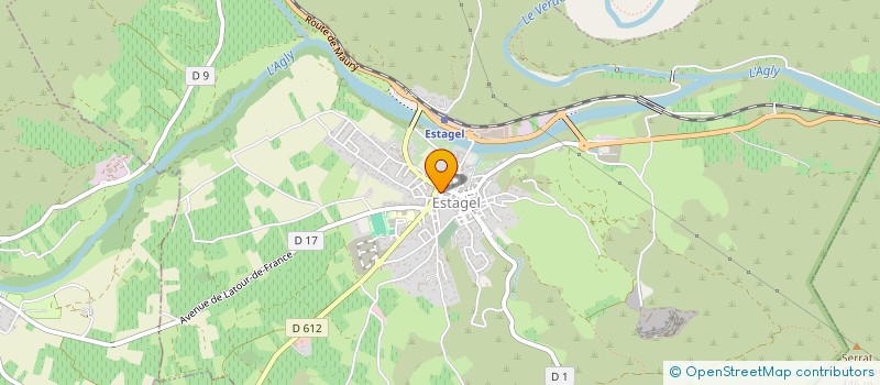 localisation de l'entreprise MADAME ISABELLE GARCIA  ESTAGEL