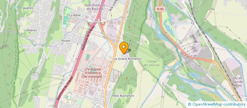 localisation de l'entreprise MADAME ISABELLE GARCIA  LA MURE