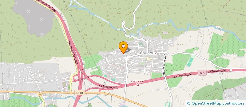 localisation de l'entreprise MADAME ISABELLE GARCIA  COUDOUX