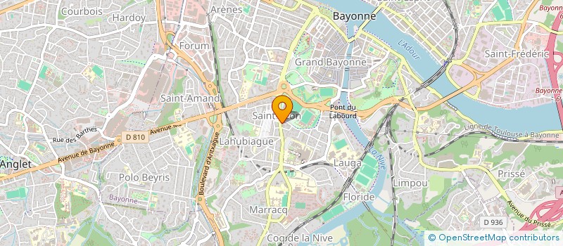 localisation de l'entreprise MADAME ISABELLE GARCIA-ALEJO à BAYONNE