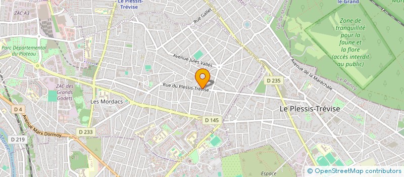 localisation de l'entreprise MADAME ISABELLE GARCIA PARADA à CHAMPIGNY-SUR-MARNE