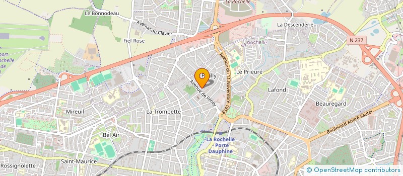 localisation de l'entreprise MADAME ISABELLE GARCIA-SANCHEZ  LA ROCHELLE