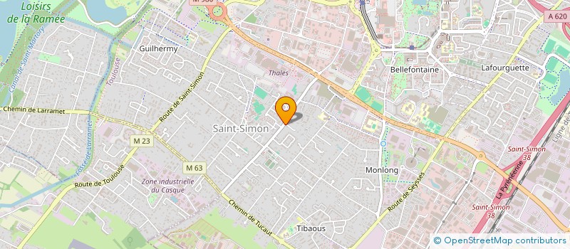 localisation de l'entreprise MADAME ISABELLE GARRIDO  TOULOUSE