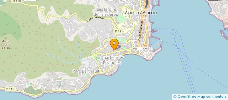 localisation de l'entreprise MADAME ISABELLE GARRIDO à AJACCIO