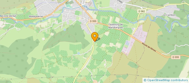 localisation de l'entreprise MADAME ISABELLE GASPARD  SAINT-HIPPOLYTE-DU-FORT