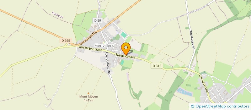 localisation de l'entreprise MADAME ISABELLE GASSION  FIENVILLERS