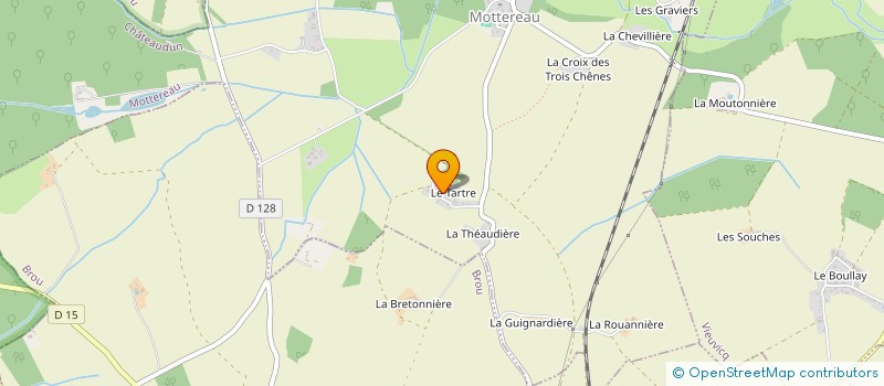 localisation de l'entreprise MADAME ISABELLE GAUDIN à MOTTEREAU