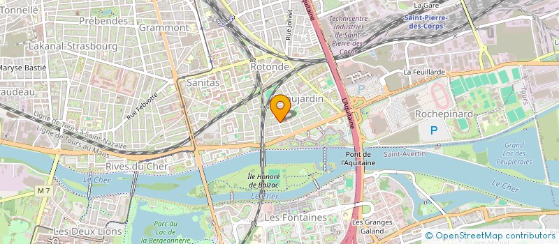 localisation de l'entreprise MADAME ISABELLE GAUDRON  TOURS