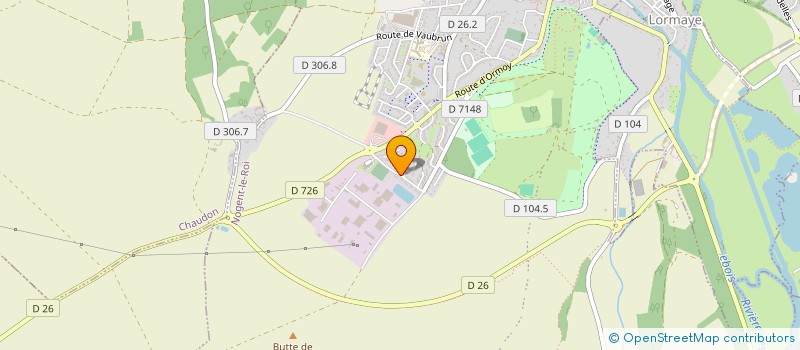 localisation de l'entreprise MADAME ISABELLE GAURAT à NOGENT-LE-ROI