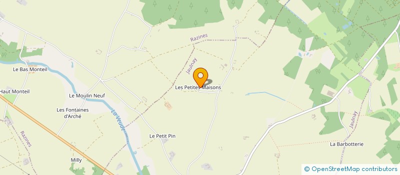 localisation de l'entreprise MADAME ISABELLE GAUTIER  JAULNAY