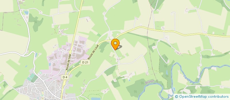 localisation de l'entreprise MADAME ISABELLE GAUTIER  BRULON