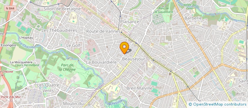 localisation de l'entreprise MADAME ISABELLE GAUTRONNEAU  SAINT-HERBLAIN