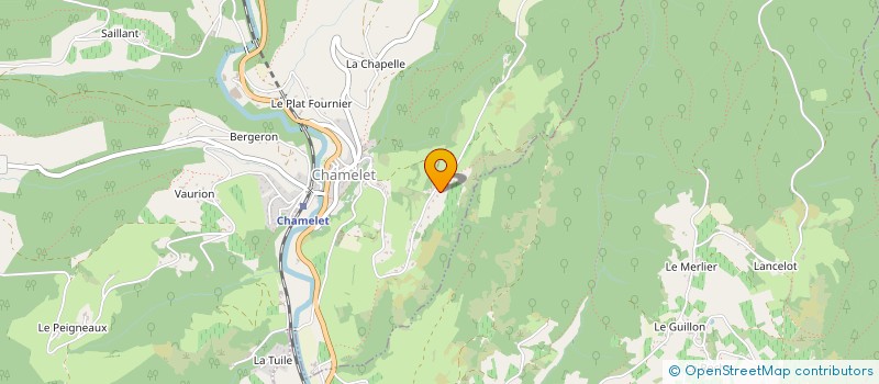 localisation de l'entreprise MADAME ISABELLE GAUTROT  CHAMELET