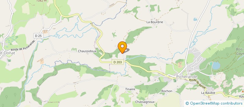 localisation de l'entreprise MADAME ISABELLE GAYDIER  TAUVES