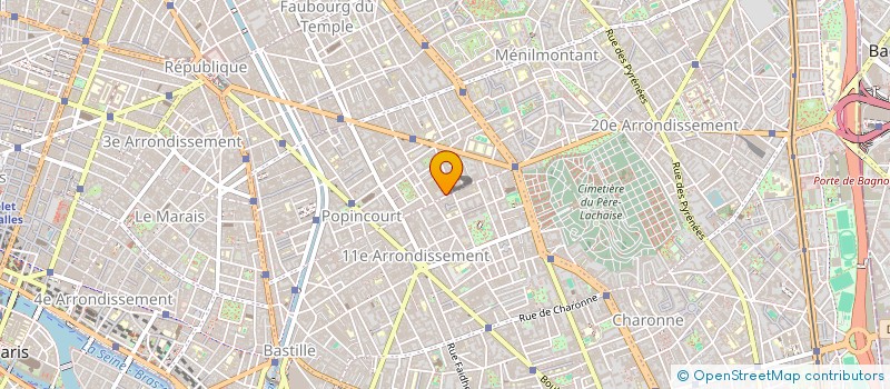 localisation de l'entreprise MADAME ISABELLE GENILLIER  PARIS