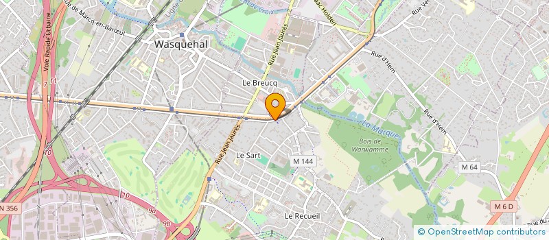 localisation de l'entreprise MADAME ISABELLE GENSON à VILLENEUVE-D'ASCQ