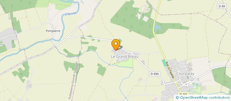 localisation de l'entreprise MADAME ISABELLE GENTILE  COURPALAY