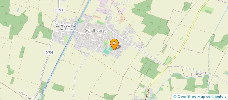 localisation de l'entreprise MADAME ISABELLE GENY  SUNDHOUSE