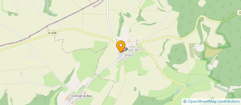 localisation de l'entreprise MADAME ISABELLE GEROSA à COLMIER-LE-HAUT