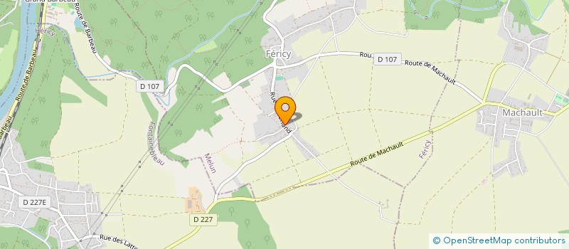 localisation de l'entreprise MADAME ISABELLE GEZE  FERICY