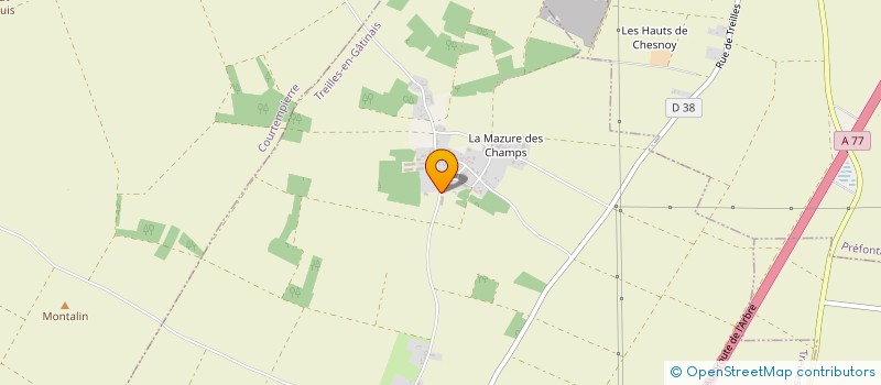 localisation de l'entreprise MADAME ISABELLE GIBRAT à TREILLES-EN-GATINAIS