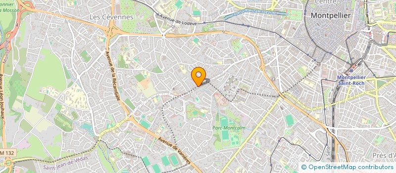 localisation de l'entreprise MADAME ISABELLE GIGLIO à MONTPELLIER