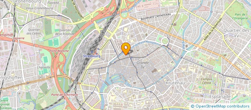 localisation de l'entreprise MADAME ISABELLE GIGON à STRASBOURG