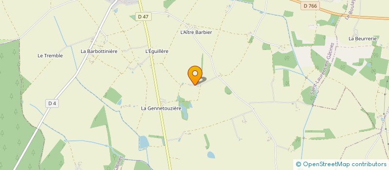 localisation de l'entreprise MADAME ISABELLE GILLOT à REUGNY