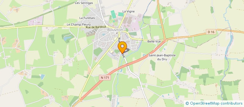 localisation de l'entreprise MADAME ISABELLE GINIOUX  BOUVRON