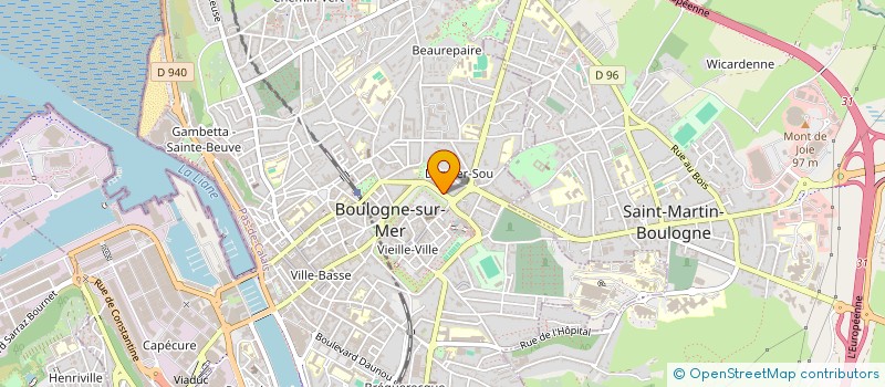 localisation de l'entreprise MADAME ISABELLE GIRARD à BOULOGNE-SUR-MER