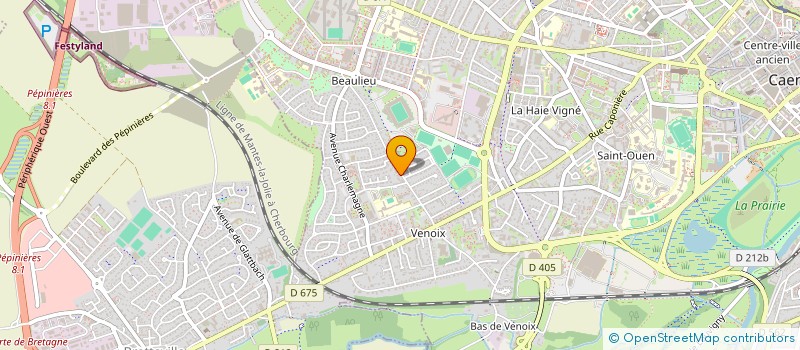 localisation de l'entreprise MADAME ISABELLE GIRAUD à CAEN