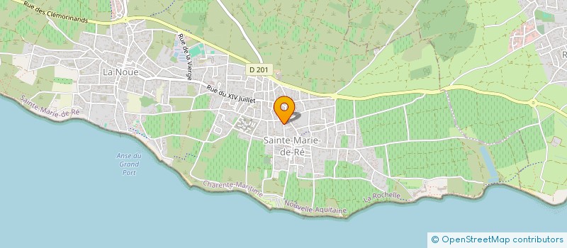 localisation de l'entreprise MADAME ISABELLE GIRAUDEAU  SAINTE-MARIE-DE-RE