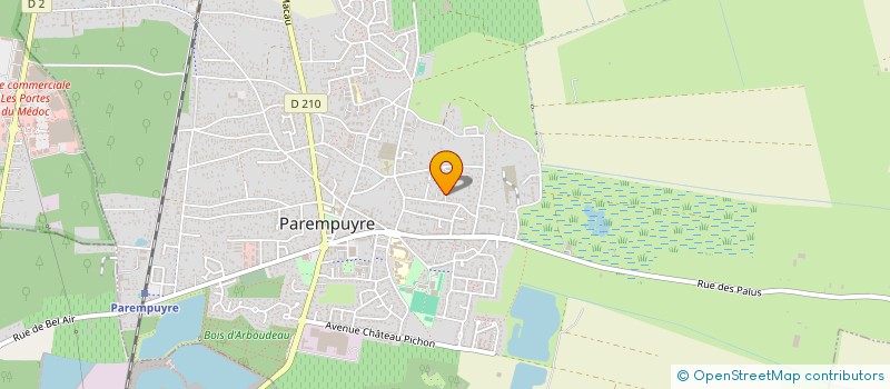 localisation de l'entreprise MADAME ISABELLE GIRY  PAREMPUYRE