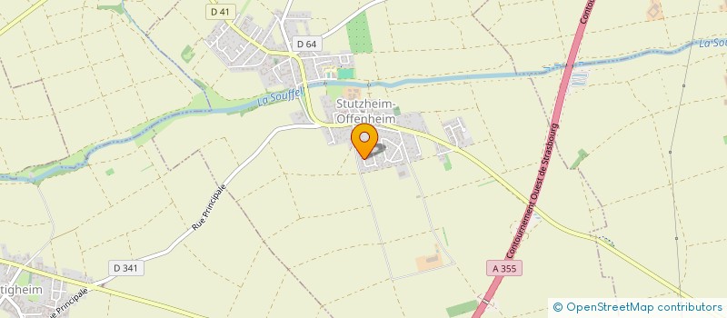 localisation de l'entreprise MADAME ISABELLE GLAUDE à STUTZHEIM-OFFENHEIM