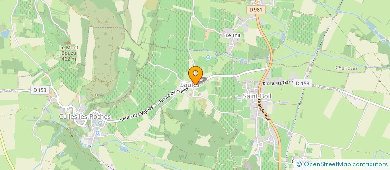 localisation de l'entreprise MADAME ISABELLE GOBRON  SAULES