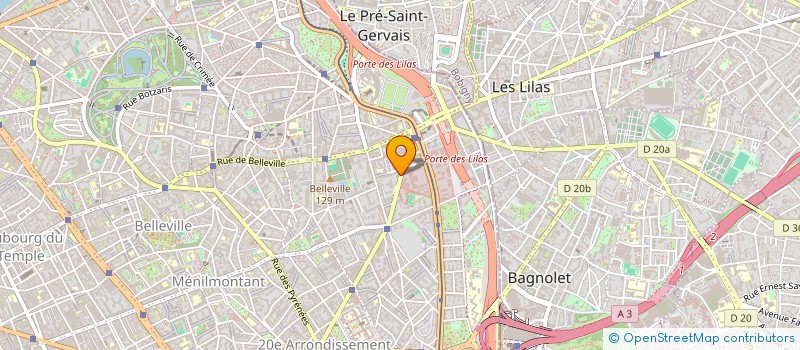 localisation de l'entreprise MADAME ISABELLE GODAIS  PARIS