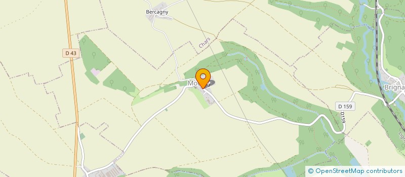 localisation de l'entreprise MADAME ISABELLE GOFFETTE  MOUSSY