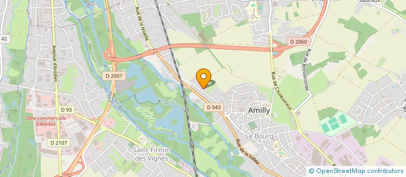 localisation de l'entreprise MADAME ISABELLE GOGUILLON à AMILLY