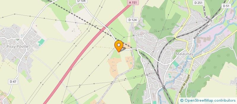 localisation de l'entreprise MADAME ISABELLE GOIS  PISSY-POVILLE