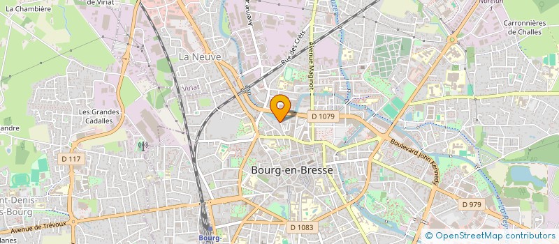 localisation de l'entreprise MADAME ISABELLE GONCALVES à BOURG-EN-BRESSE