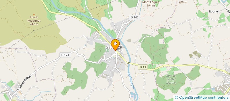 localisation de l'entreprise MADAME ISABELLE GONZALEZ  GABIAN