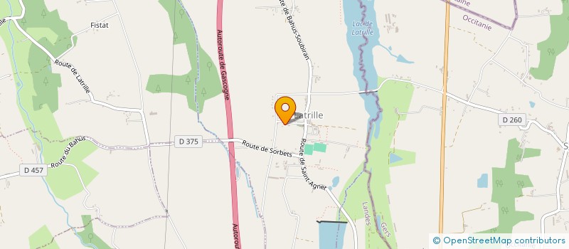 localisation de l'entreprise MADAME ISABELLE GORGET  LATRILLE